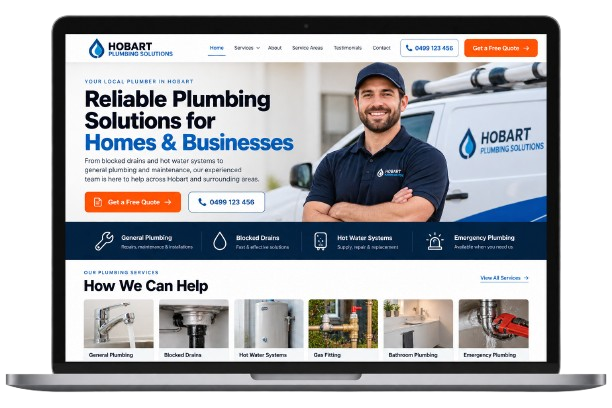 Plumber Website Design